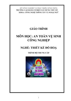 Giáo trình an toàn vệ sinh công nghiệp nghề thiết kế đồ họa trung cấp