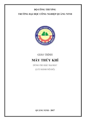 Giáo trình máy thủy khí