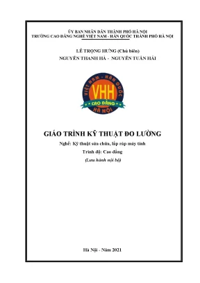 Giáo trình kỹ thuật đo lường nghề kỹ thuật sửa chữa lắp ráp máy tính cao đẳng