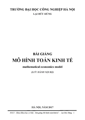 Trng di hc cong nghip ha ni li d