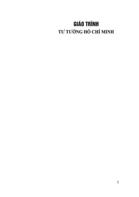 Giáo trình tư tưởng hồ chí minh copyright