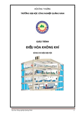 Giáo trình điều hòa không khí trường đh công nghiệp quảng ninh