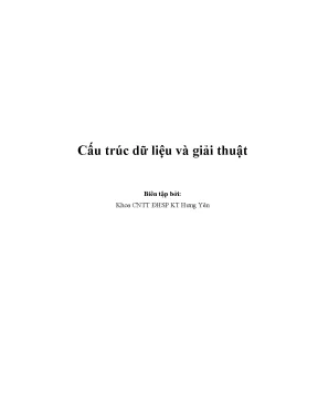 Cấu trúc dữ liệu và giải thuật