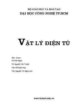 Giáo trình vật lý điện từ phần 1