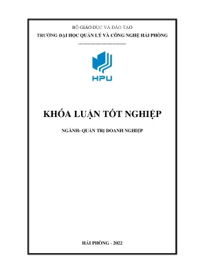 Khóa luận một số biện pháp nâng cao hiệu quả sử dụng nguồn nhân lực tại công ty tnhh tân hoàng phát