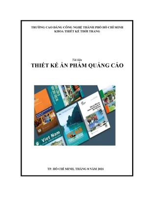 Tài liệu giảng dạy thiết kế ấn phẩm quảng cáo trình độ trung cấp