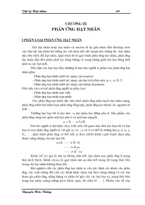 Giáo trình vật lý hạt nhân phần 2