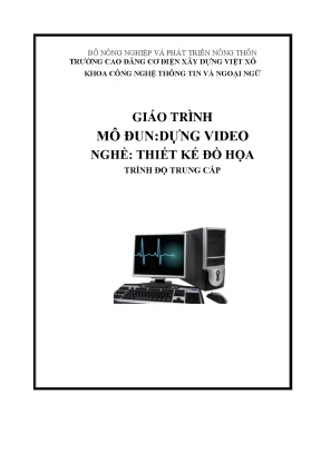 Giáo trình dựng video nghề thiết kế đồ họa trung cấp