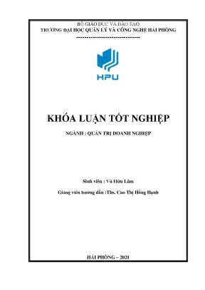 Khóa luận một số biện pháp đẩy mạnh công tác tiêu thụ sản phẩm ống thép của công ty tnhh ống thép 190 ở khu vực miền bắc