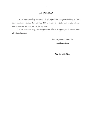 Luận văn thạc sĩ giải pháp thu hút du khách nga đến phú yên