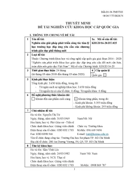Nghiên cứu giải pháp phát triển công tác tâm lý học trường học đáp ứng yêu cầu của chương trình giáo dục phổ thông mới