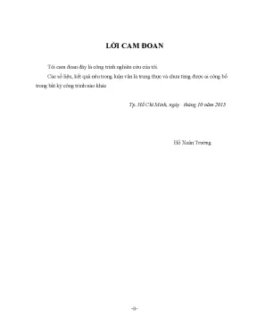 Luận văn thạc sĩ tính toán mô phỏng ổn định thùng xe với hệ thống treo khí
