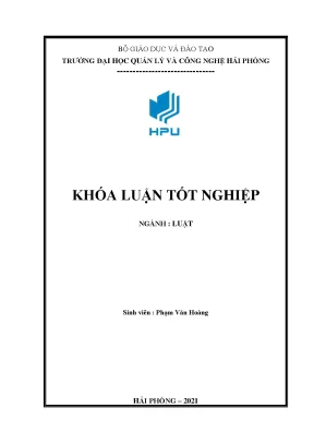 Khóa luận pháp luật lao động về tiền lương trong doanh nghiệp có vốn đầu tư nước ngoài và thực tiễn áp dụng tại hải phòng