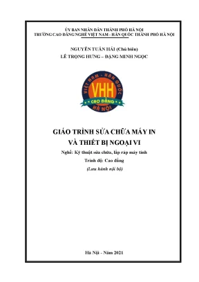Giáo trình sửa chữa máy in và thiết bị ngoại vi nghề kỹ thuật sửa chữa lắp ráp máy tính cao đẳng