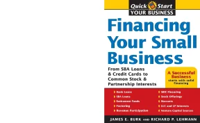 Ebook financing your small business from sba loans and credit cards to common stock and partnership interests part 1