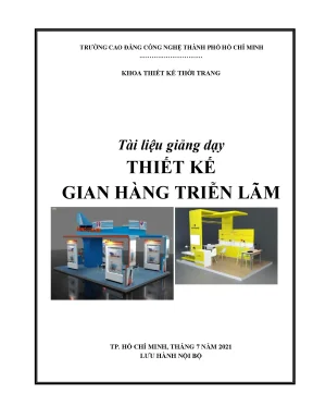 Tài liệu giảng dạy thiết kế gian hàng triển lãm