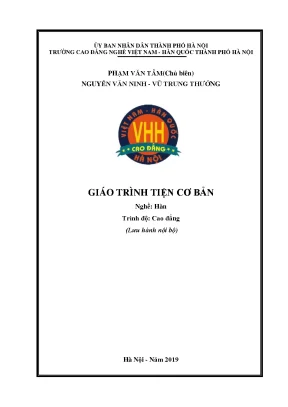 Giáo trình tiện cơ bản nghề hàn cao đẳng