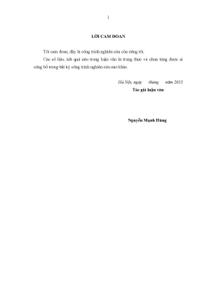 Luận văn thạc sĩ hay nghiên cứu sử dụng ảnh máy bay uav độ phân giải cao để thành lập bản đồ rừng và đề xuất các giải pháp quản lý rừng bền vững tại vườn quốc gia xuân thủy tỉnh nam định