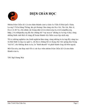 Di n chn hc