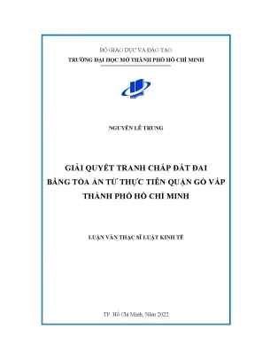 Luận văn hoàn chỉnh nguyễn lê trung có bìa áp bìa