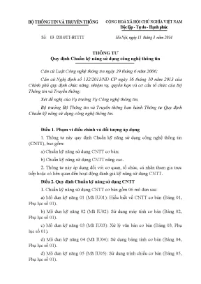 Chuan tin hoc