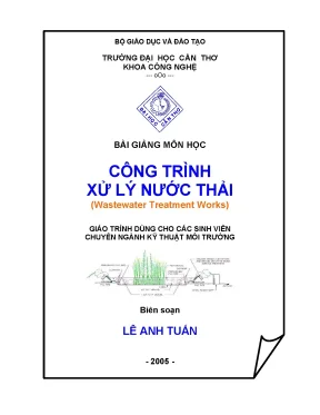 Cong trinh xu ly nuoc thai