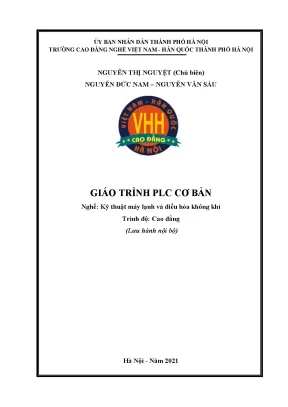 Giáo trình plc cơ bản nghề kỹ thuật máy lạnh và điều hòa không khí cao đẳng
