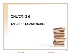 Ly thuyet tai chinh nguyen thi loan chuong 6 tcdn cuuduongthancong com