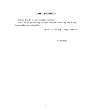 Luận văn thạc sĩ nghiên cứu chu trình kết hợp tuabin hơi nâng cao hiệu suất nhà máy điện mhd