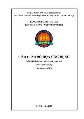 Giáo trình đồ họa ứng dụng nghề kỹ thuật sửa chữa lắp ráp máy tính cao đẳng