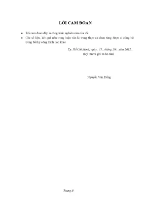 Luận văn thạc sĩ nghiên cứu ảnh hưởng của chế độ công nghệ hàn mag đến hình dạng mối hàn khi hàn kết cấu thép tấm ở tư thế 2g