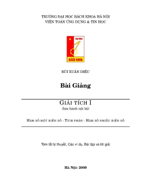 Trng di hc bach khoa ha ni vin toa