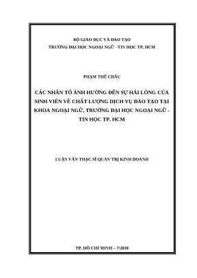 Luận văn báo cáo