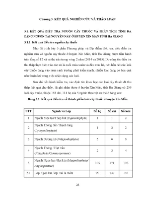 Luận văn thạc sĩ hus nghiên cứu điều tra nguồn tài nguyên cây thuốc tại huyện xín mần tỉnh hà giang 001