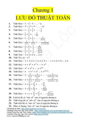 Lưu đồ thuật toán