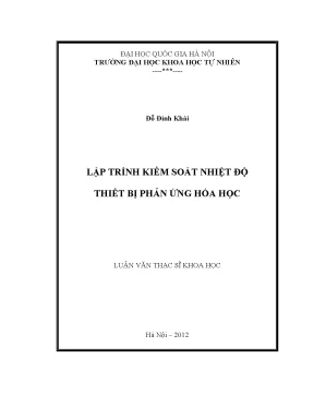 Luận văn thạc sĩ hus lập trình kiểm soát nhiệt độ thiết bị phản ứng hóa học 62 44 37