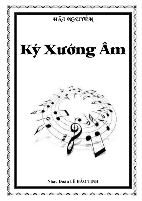 Giáo trình ký xướng âm