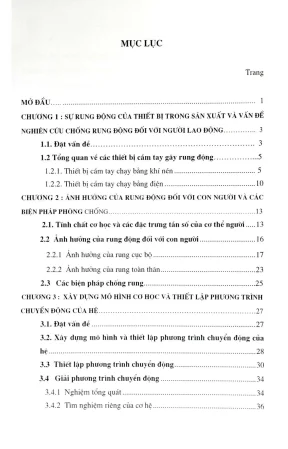 Luận án tiến sĩ hus tính toán động lực học tay nắm giảm chấn lắp cho thiết bị cầm tay luận án pts cơ học2 02 02