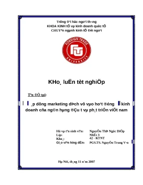 Khóa luận tốt nghiệp đại học 14