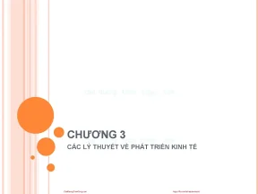 Kinh te phat trien chuong3 cac ly thuyet ve ptkt cuuduongthancong com
