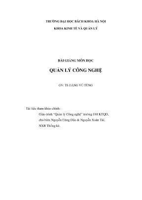 Qun ly cong ngh bai ging