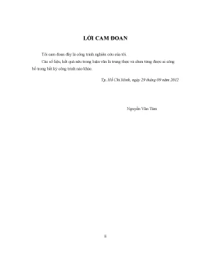 Luận văn thạc sĩ sử dụng kỹ thuật logic mờ đánh giá kết quả học tập cho sinh viên trường đại học sư phạm kỹ thuật thành phố hồ chí minh