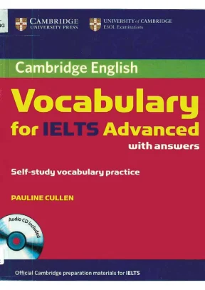 Cambridge vocabulary for ielts advanced book
