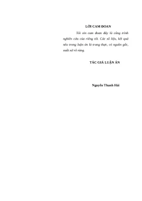 Luận án tiến sĩ file word đảng bộ tỉnh đồng nai lãnh đạo công tác quốc phòng địa phương từ năm 2005 đến năm 2015