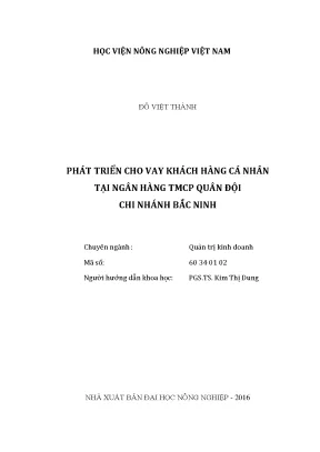 Luận văn thạc sĩ vnua giải pháp phát triển sản xuất ngô lai của nông hộ trên địa bàn thị xã phú thọ tỉnh phú thọ