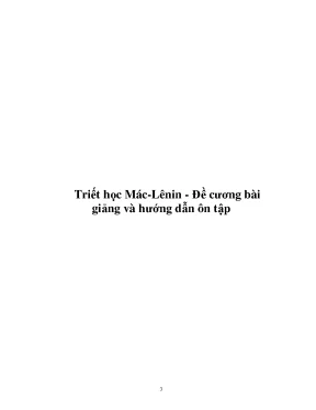 Trit hc mac lenin d cng bai ging v