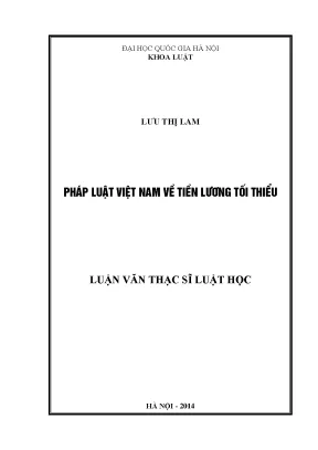 Luận văn thạc sĩ vnu ls pháp luật việt nam về tiền lương tối thiểu 07