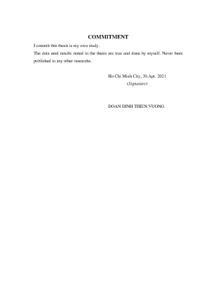 Luận văn thạc sĩ study on the effects of bonded stress between concrete and corroded rebar