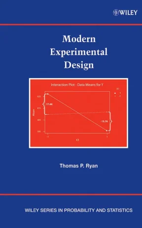 Modern experimental design thomas p ryan