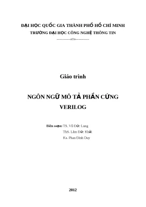 Giáo trình ngôn ngữ mô tả phần cứng verilog đh quốc gia tp hcm